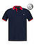 Polo-Shirt, Big&Tall, Baumwoll-Piqué, navy - navy-rot