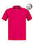 Polo-Shirt, Big&Tall, Baumwoll-Piqué, rot - rot