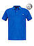 Polo-Shirt, Big&Tall, Baumwoll-Piqué, capriblau - capriblau