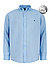 Hemd, Big&Tall, Reines Leinen, blau - blau