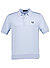 Polo-Shirt, Baumwoll-Strick, hellblau - hellblau