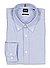 Hemd Liam, Regular Fit, Baumwolle, blau - blau