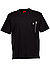 T-Shirt Dargentee, Baumwolle, schwarz - schwarz