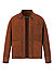 Lederjacke Markuedo, Ziegenvelours ungefüttert, braun - braun