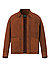 Lederjacke Markuedo, Ziegenvelours ungefüttert, braun - braun