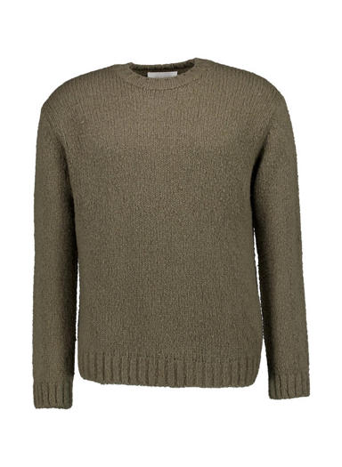 Pullover, Merinowolle, khaki