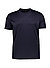 T-Shirt, Tencel-Baumwolle, navy - navy