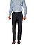 Bundfaltenhose Pleated, Relaxed Fit, Baumwolle, dunkelblau - dunkelblau