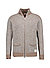 Cardigan, Schurwolle, grigio-tabacco - grigio-tabacco