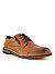 Schnürschuhe, Leder, cognac - cognac