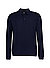 Polo-Shirt Paros, Baumwoll-Strick, navy - navy