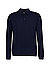 Polo-Shirt Paros, Baumwoll-Strick, navy - navy