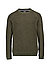 Pullover Roy, Baumwolle-Wolle, dunkelgrün - dunkelgrün