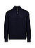 Troyer, Wolle-Baumwolle, navy - navy