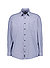 Hemd, Comfort Fit, Baumwolle, blau gestreift - blau