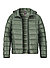Daunenjacke, Nylon, salbeigrün metallic - grün
