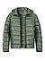 Daunenjacke, Nylon, salbeigrün metallic - grün