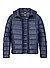 Daunenjacke, Nylon, navy metallic - navy