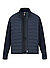 Hybrid Jacke, Baumwolle-Mikrofaser, navy - navy