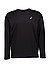 Lonsleeve, Regular Fit, Mikrofaser, schwarz - schwarz