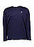 Lonsleeve, Regular Fit, Mikrofaser, nachtblau - nachtblau
