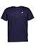 T-Shirt, Regular Fit, Mikrofaser, nachtblau - nachtblau