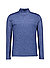Longsleeve, Baumwoll-Jersey, blau meliert - blau