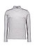 Longsleeve, Baumwoll-Jersey, grau meliert - grau