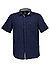 Kurzarmhemd, Modern Fit, Baumwolle, navy - navy