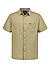 Kurzarmhemd, Modern Fit, Baumwolle, khaki - khaki