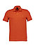 Polo-Shirt Passenger, Slim Fit, Baumwoll-Piqué, orange - dunkelorange