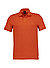 Polo-Shirt Passenger, Slim Fit, Baumwoll-Piqué, orange - dunkelorange