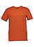 T-Shirt Tegood, Baumwolle, dunkelorange - dunkelorange