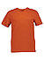 T-Shirt Tegood, Baumwolle, dunkelorange - dunkelorange