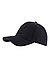 Cap, Baumwolle, schwarz - schwarz