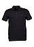 Polo-Shirt, Pima-Baumwolle, schwarz - schwarz