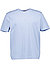T-Shirt, Relaxed Fit, Baumwolle, blau - blau