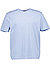 T-Shirt, Relaxed Fit, Baumwolle, blau - blau
