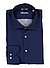 Hemd, Regular Fit, Baumwolle, navy meliert - navy