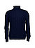 Rollkragenpullover, Schurwolle-Kaschmir, navy - navy
