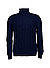 Rollkragenpullover, Schurwolle-Kaschmir, navy - navy