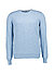Pullover, Schurwolle-Kaschmir, hellblau meliert - hellblau