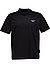 T-Shirt Thompson, Baumwolle, schwarz - schwarz