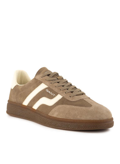 Sneaker Cuzmo, Veloursleder, greige