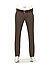 Chino Lou, Regular Fit, Baumwolle, dunkelbraun - dunkelbraun