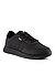 Sneaker Titanium, Material-Mix, schwarz - schwarz