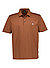Polo-Shirt Parris, Baumwoll-Jersey mercerisiert, braun - braun