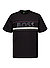 T-Shirt Tee Iconic Zone, Baumwolle, schwarz - schwarz