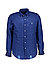 Hemd, Custom Fit, Reines Leinen, dunkelblau - dunkelblau