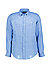 Hemd, Custom Fit, Reines Leinen, jeansblau - jeansblau